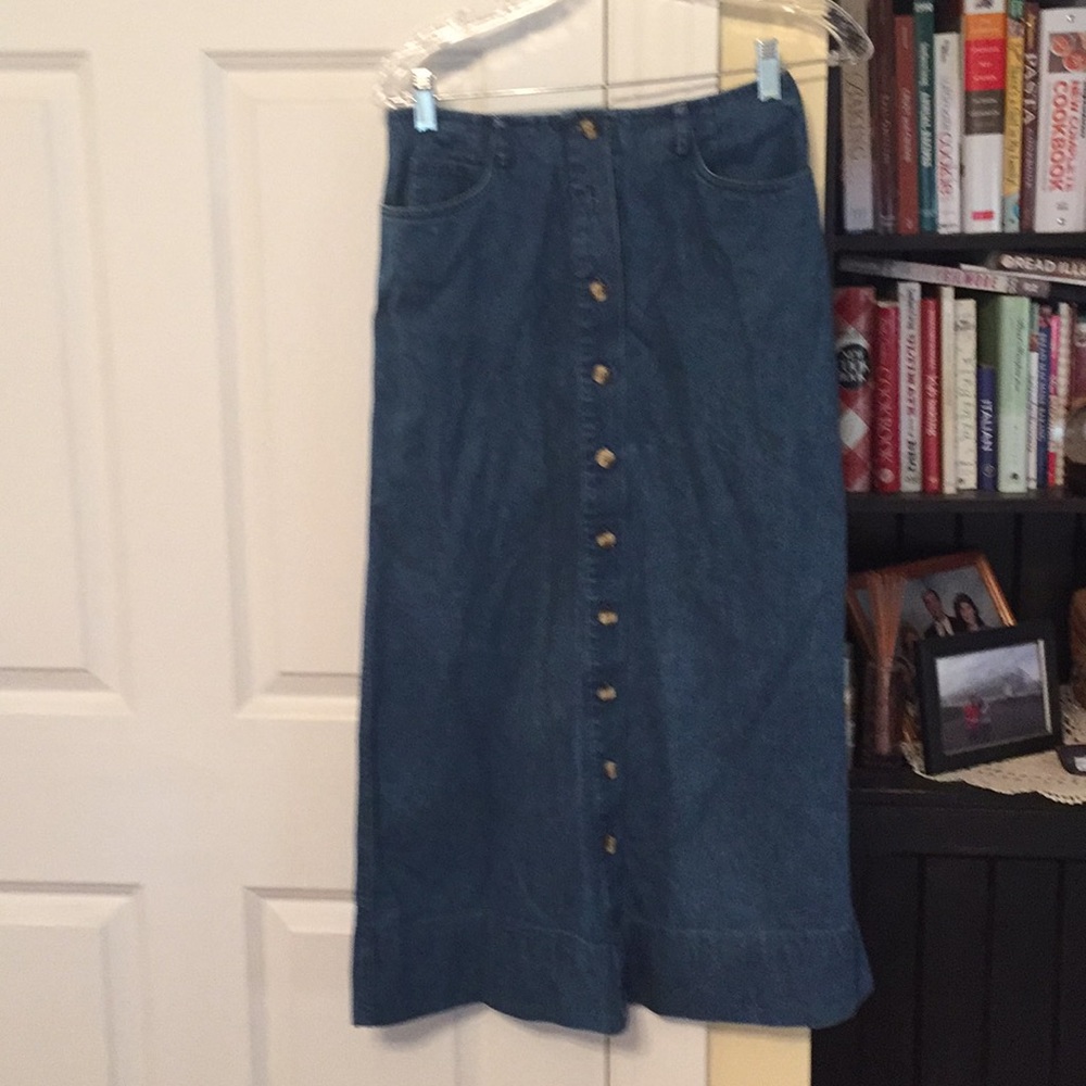 Talbots’s jean skirt